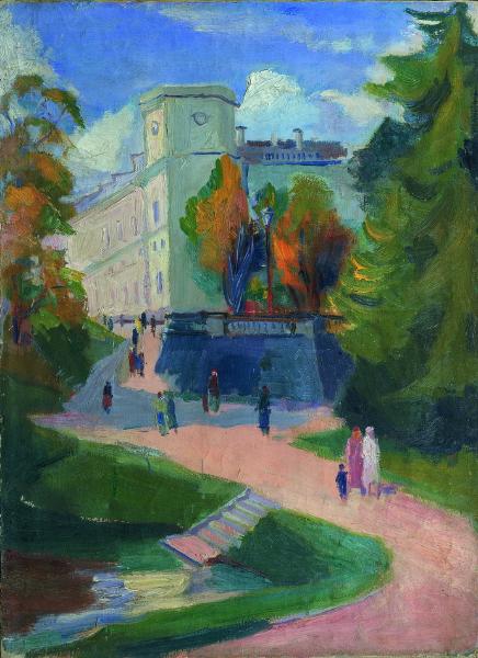 Гатчинский дворец. Кон. 1930-х.